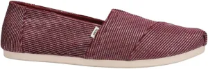 TOMS Womens Alpargata Slip On Flats Casual - Beige