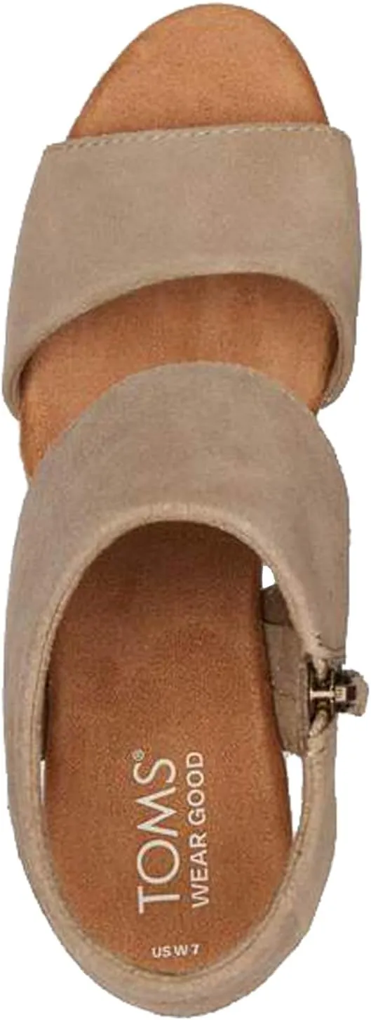 TOMS Women's Majorca Platform Heeled Sandal
