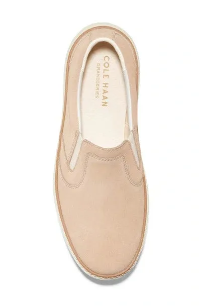 Topspin Sneakers On Complete catalog Sesame Haan Suede/Ivory Expansive variety Chunky Low Grandpro Cole Slip Top