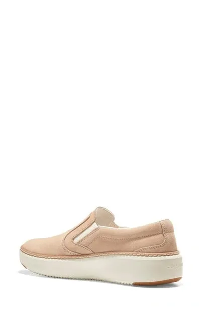 Topspin Sneakers On Complete catalog Sesame Haan Suede/Ivory Expansive variety Chunky Low Grandpro Cole Slip Top