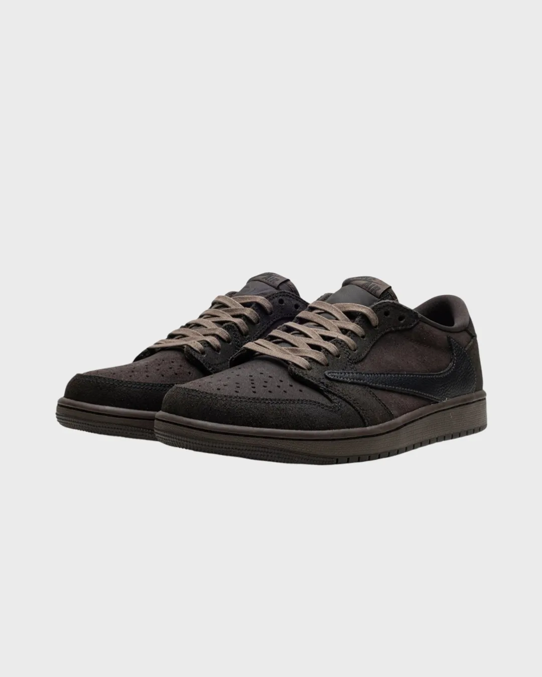 Travis Scott x Air Jordan 1 Low OG Velvet Brown