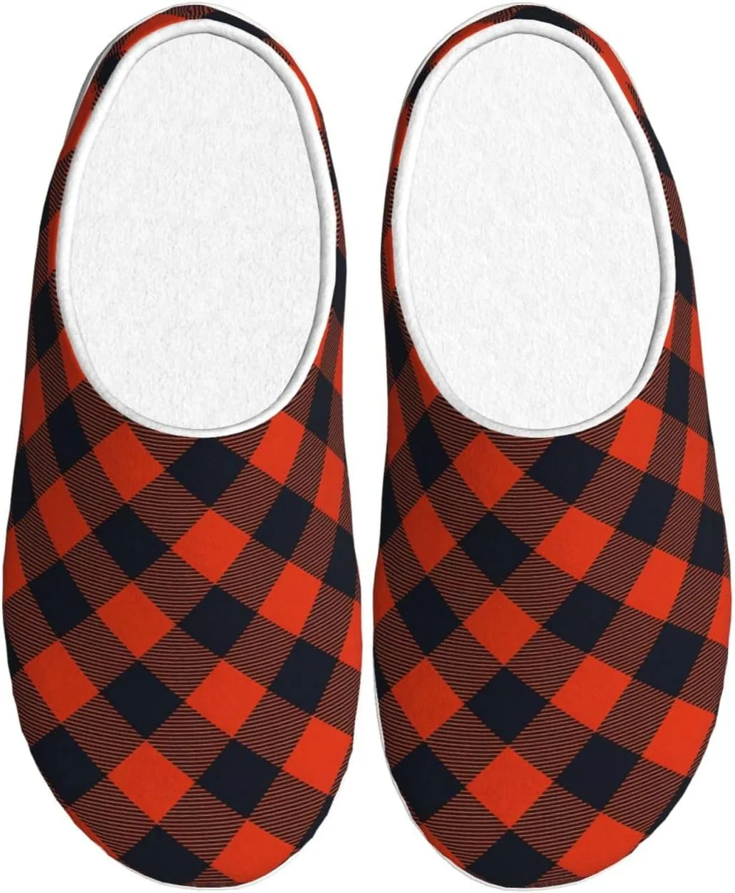 Unisex Warm Slippers Non-Slip Winter Fluffy Slippers Slip-On Plush Slippers Bedroom Slippers House Shoes For Men Women