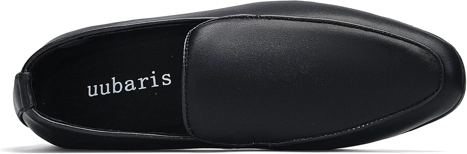 UUBARIS Mens Velvet Loafers Slip-on Dress Shoes Fashion Style Driving Shoes Classic Tuxedo Shoes Casual Oxford Shoes