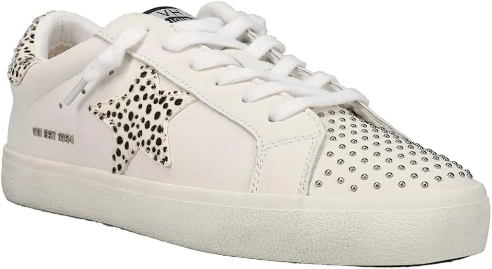 Vintage Havana Womens Flair Glitter Slip On Sneakers Shoes Casual - Pink