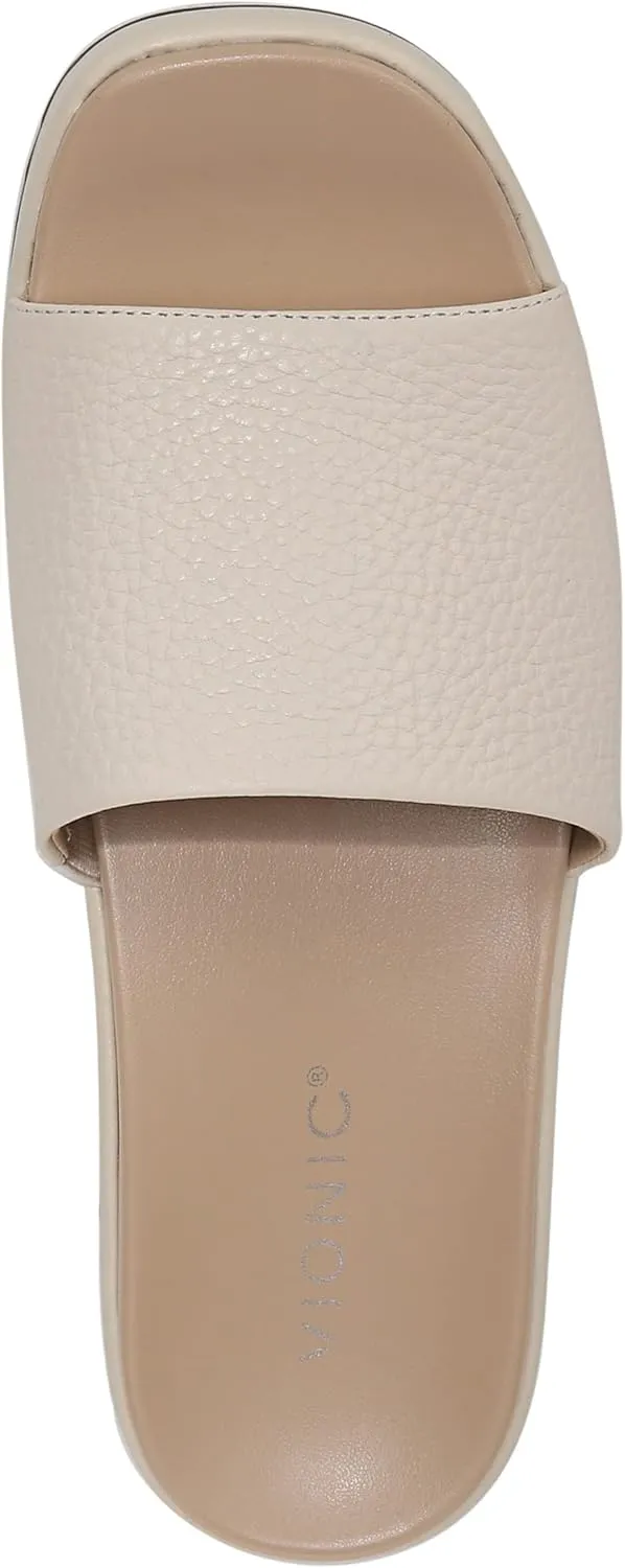 Vionic Women's Plateau Trista Slide Platform Sandal -Supportive Slide That Includes an Orthotic Insole and Cushioned Outsole for Arch Support, Medium Fit, Sizes 5-11