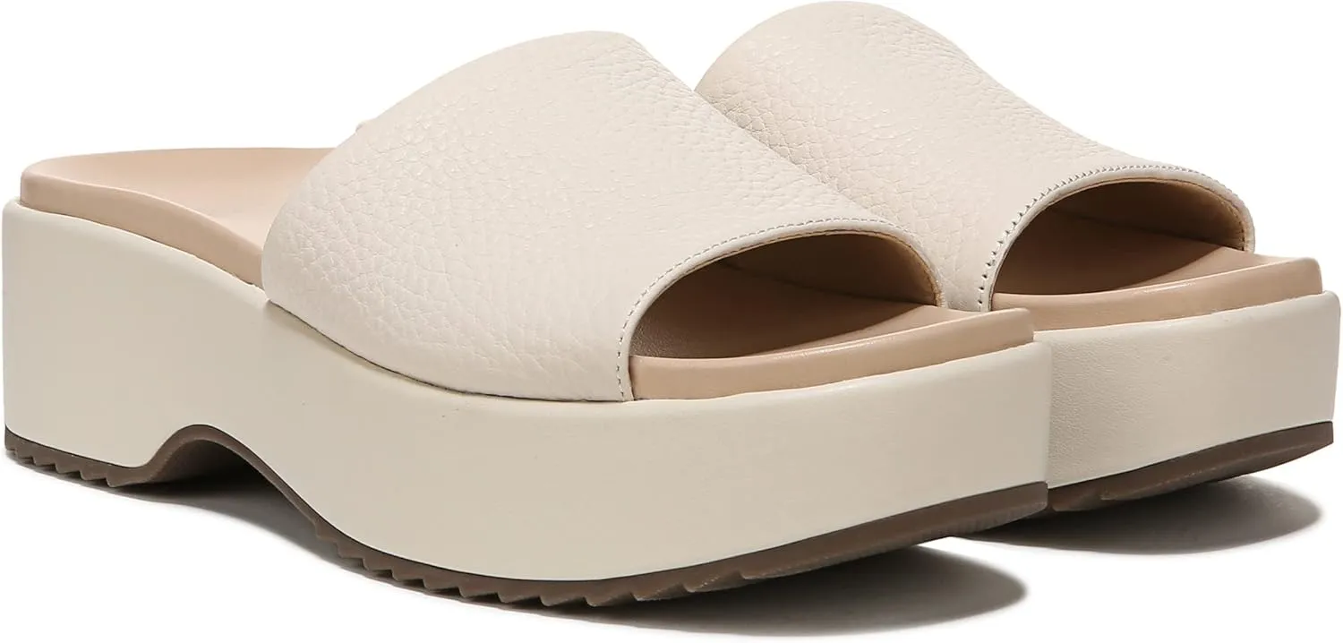 Vionic Women's Plateau Trista Slide Platform Sandal -Supportive Slide That Includes an Orthotic Insole and Cushioned Outsole for Arch Support, Medium Fit, Sizes 5-11