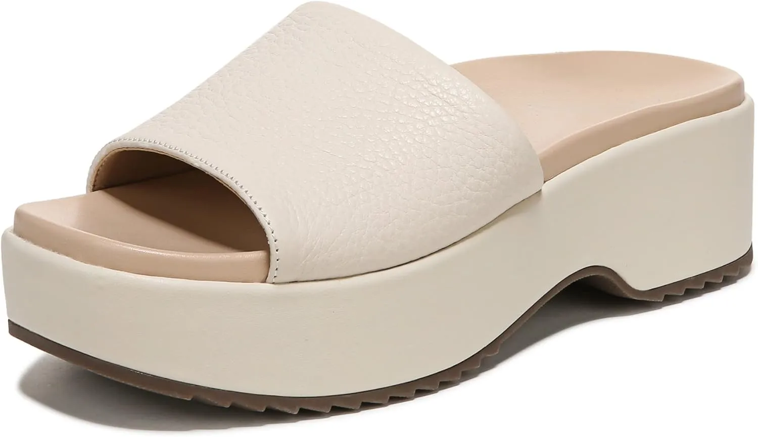 Vionic Women's Plateau Trista Slide Platform Sandal -Supportive Slide That Includes an Orthotic Insole and Cushioned Outsole for Arch Support, Medium Fit, Sizes 5-11