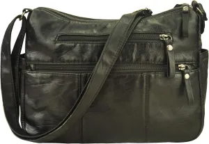 VOLGANIK ROCK Purses for Women Soft PU Leather Shoulder Bag Ladies Crossbody Purse and handbags Lightweight Pocketbook