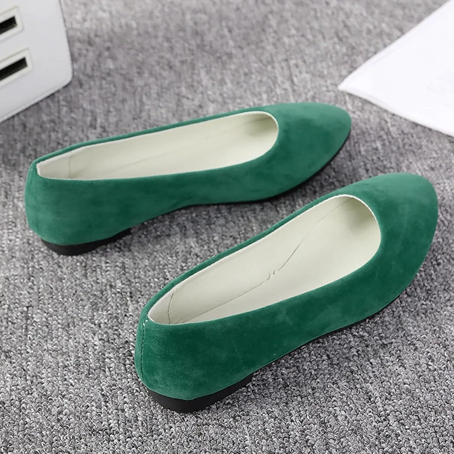 Walking Shoes Women Comfort Women Loafers Shoes Casual Slip on Non Slip Low Top CasualClosed Back Lightweight Breathable Christmas Tennis Shoes for Women Non Slip Shoes