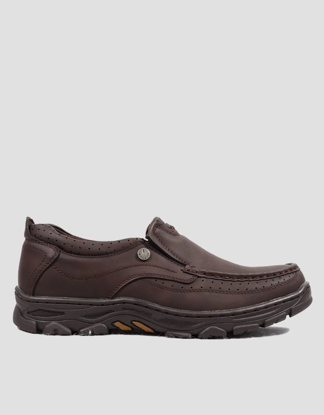 Watchout Stitching Detail Sepatu Casual Pria