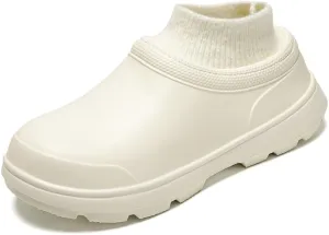 Waterproof cotton slippers for women in winter indoor home furnishing warm outdoor non-slip cotton shoes for men in winter