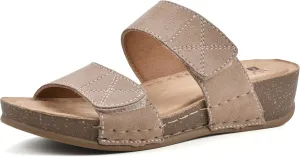 WHITE MOUNTAIN Women's Fervent Wedge Sandal