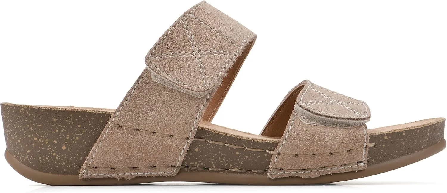 WHITE MOUNTAIN Women's Fervent Wedge Sandal
