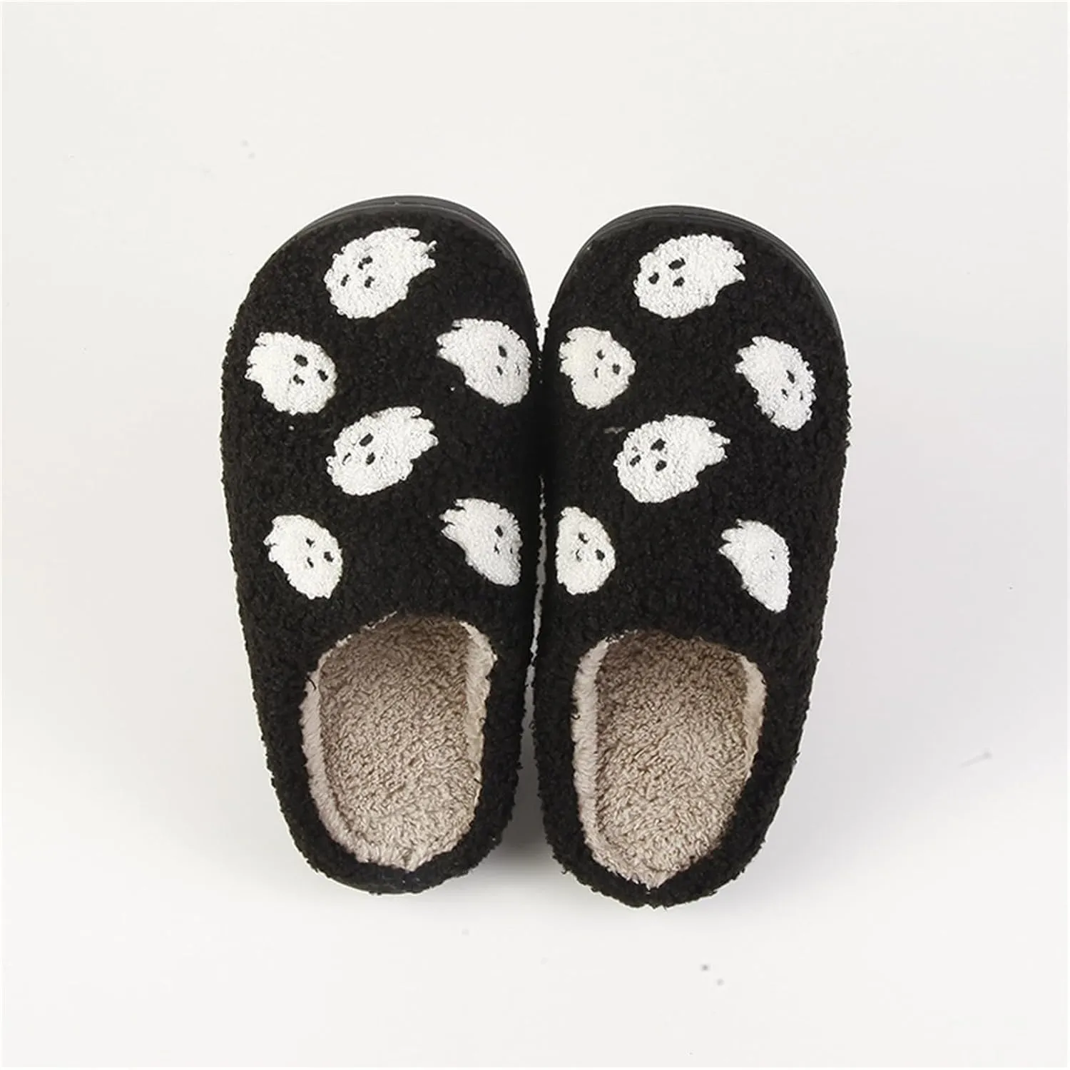 Women Slippers Cute House Slippers Strawberry Slippers Comfy Soft Bedroom Shoes Warm Fuzzy Slip-On Slippers Indoor Non-slip Plush Bedroom Slippers, E-24TX001