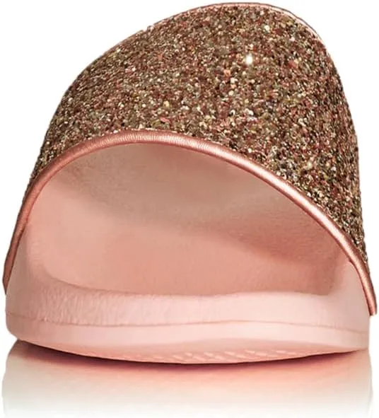 Women's Extra Wide Fit Sally Sparkle Slide Sandal