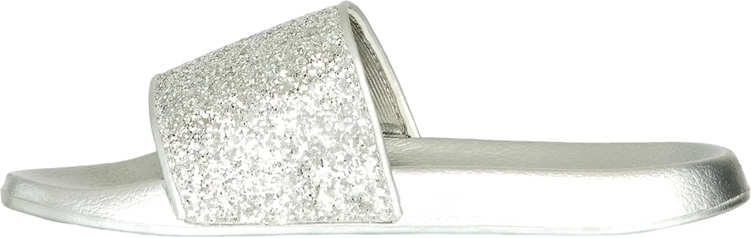 Women's Extra Wide Fit Sally Sparkle Slide Sandal