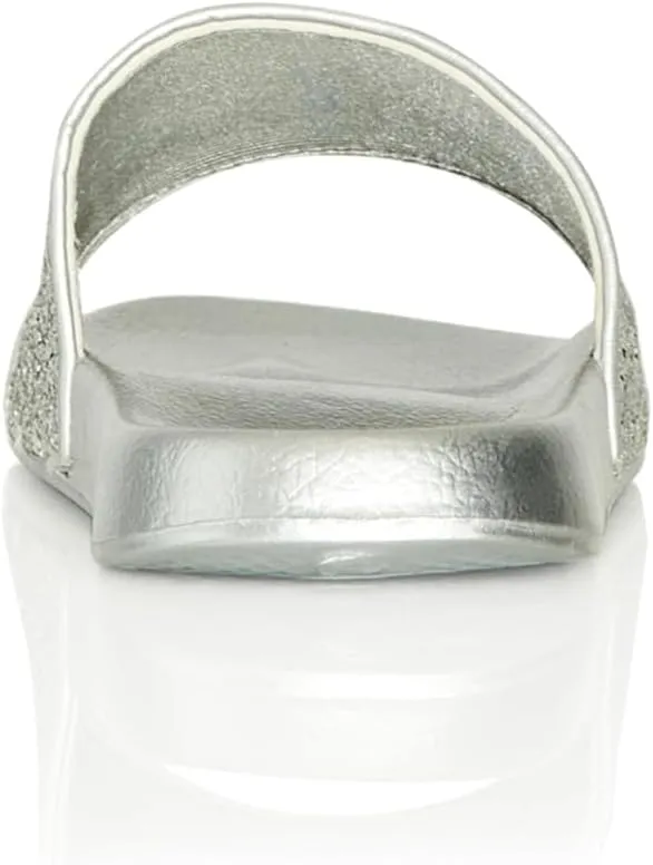 Women's Extra Wide Fit Sally Sparkle Slide Sandal