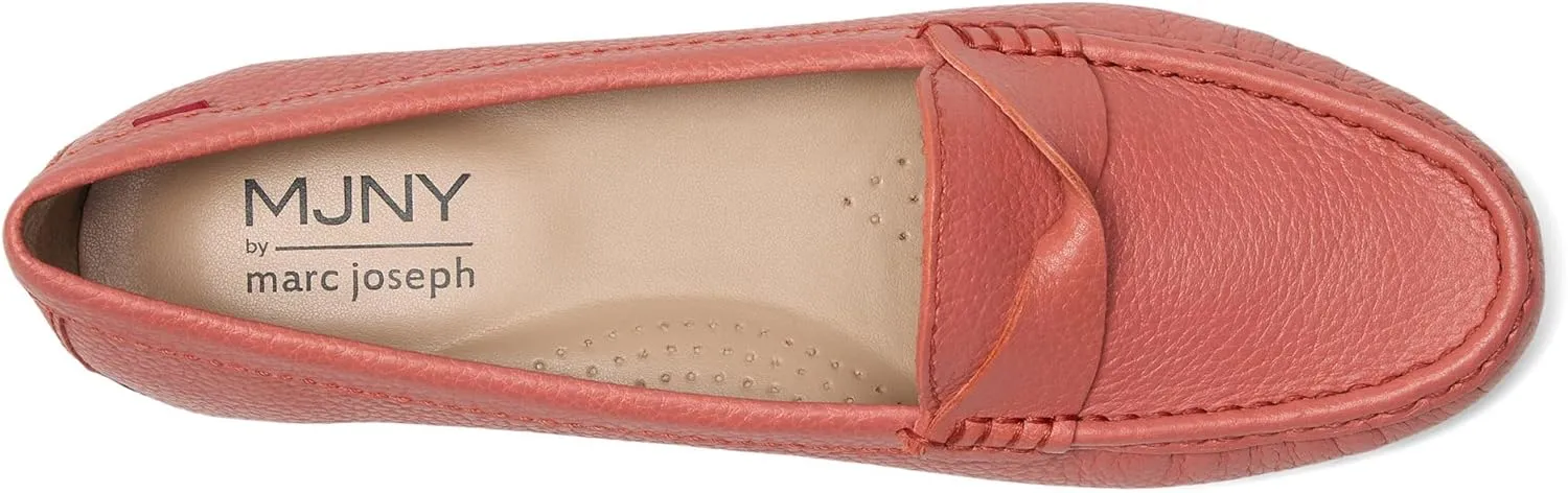 Women's Genuine Leather Casual Comfort Slip on Loafers