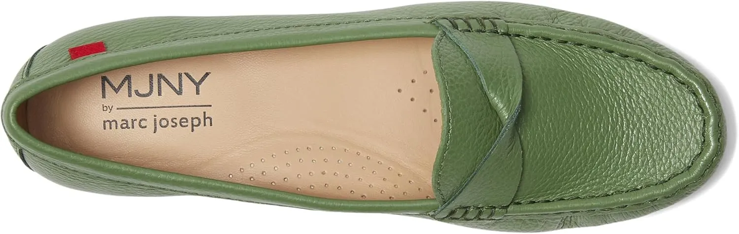 Women's Genuine Leather Casual Comfort Slip on Loafers