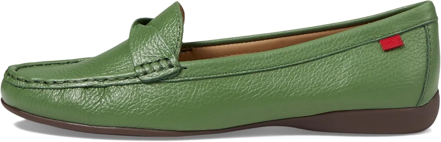 Women's Genuine Leather Casual Comfort Slip on Loafers