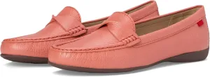 Women's Genuine Leather Casual Comfort Slip on Loafers