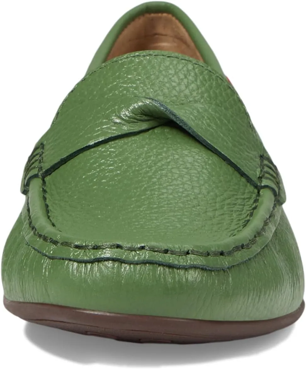 Women's Genuine Leather Casual Comfort Slip on Loafers