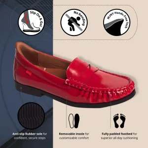 Womens Hands Free Slip On Fashion Classic Casual Comfort Penny Loafers for Women