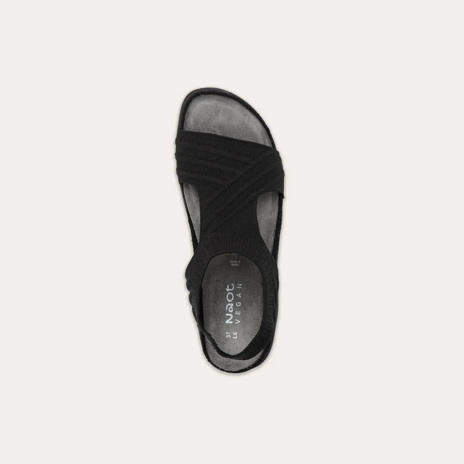 Women's Kawhia Sandals In Black Knit