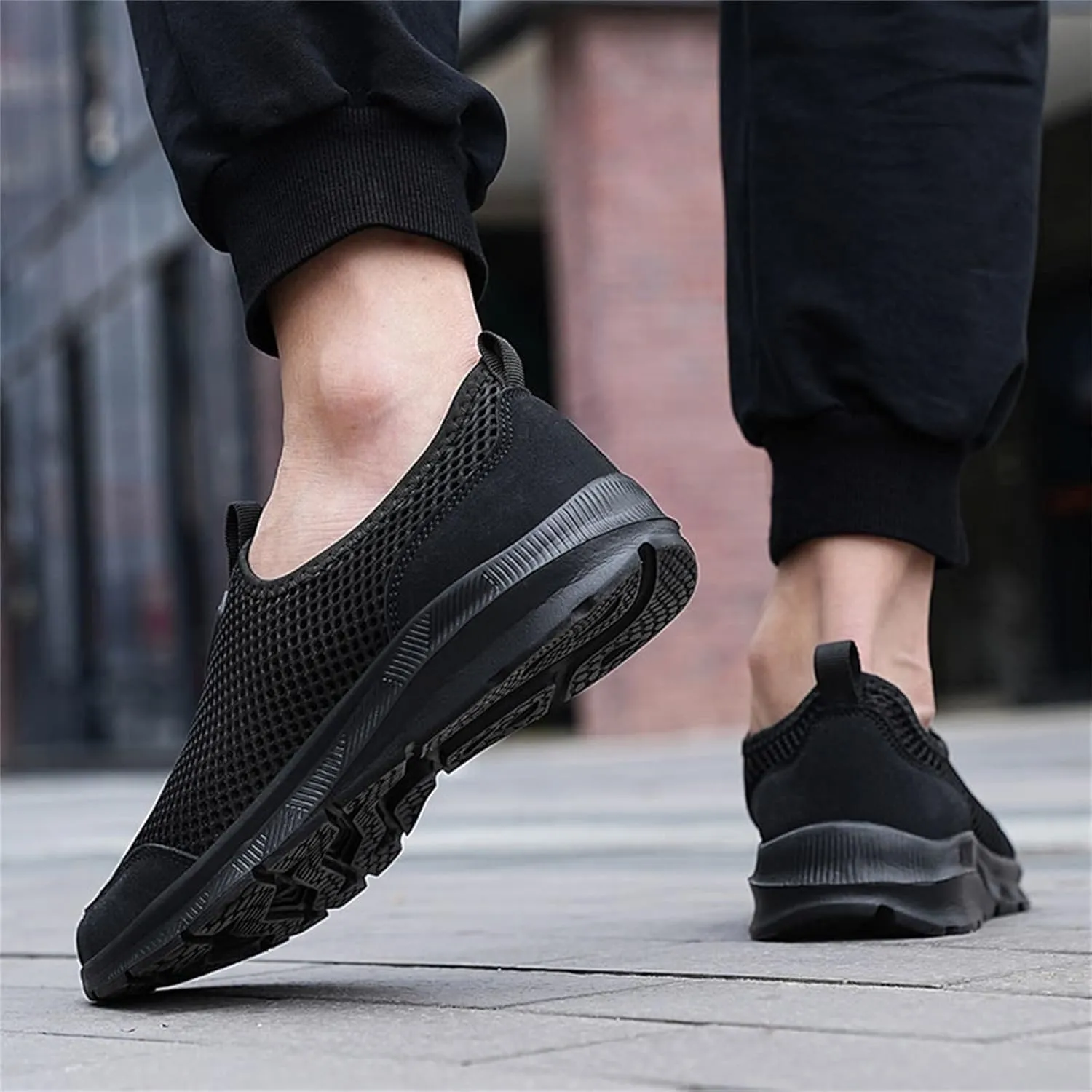 Women's Lightweight Slip On Walking Running Shoes Non Slip Work Shoes Women Comfortable Women's Shoes Casual Wedge Sneakers Slip On Tennis Shoe Loafers Casual Slip On