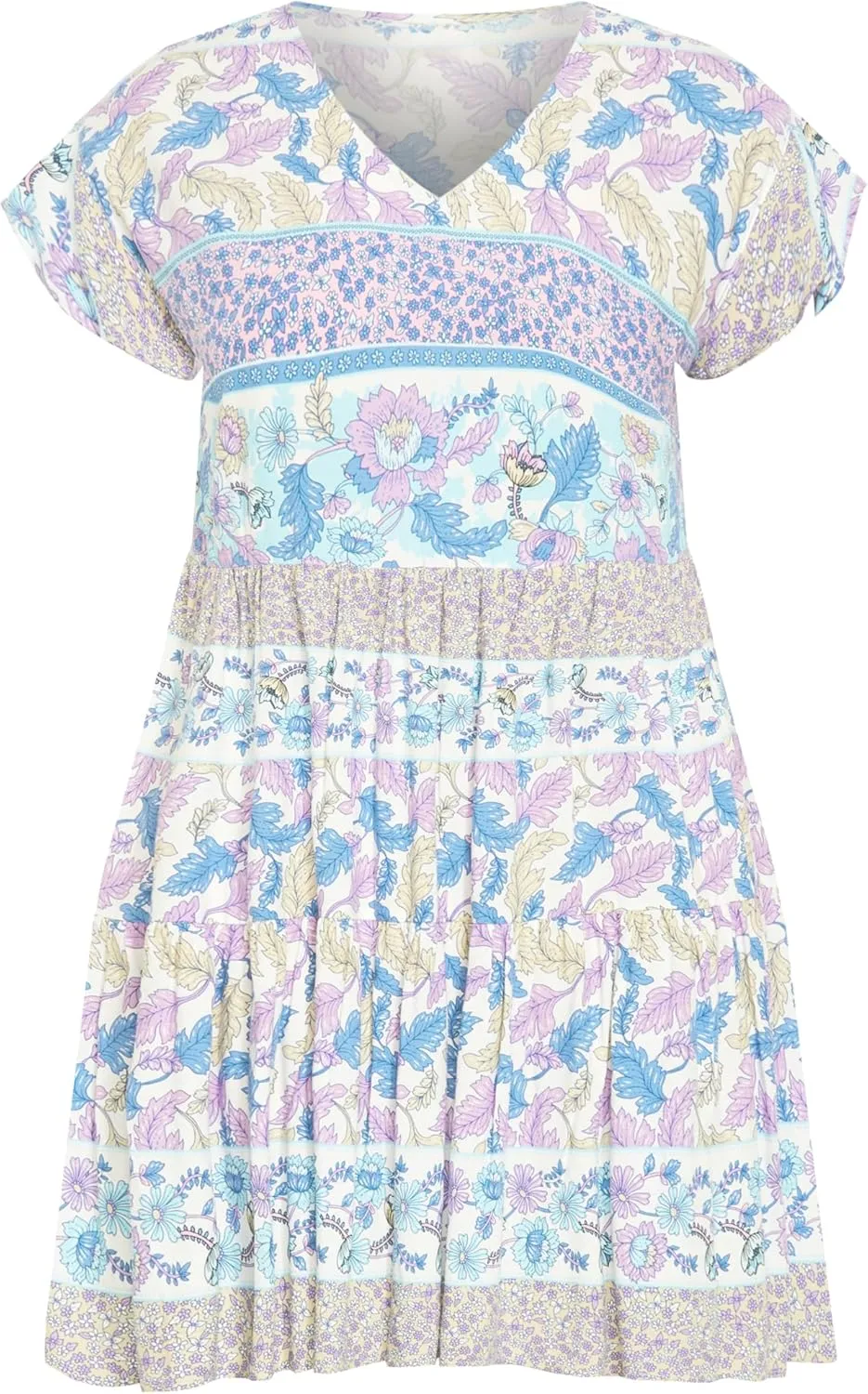 Women's Plus Size Dress Unwind Tiers