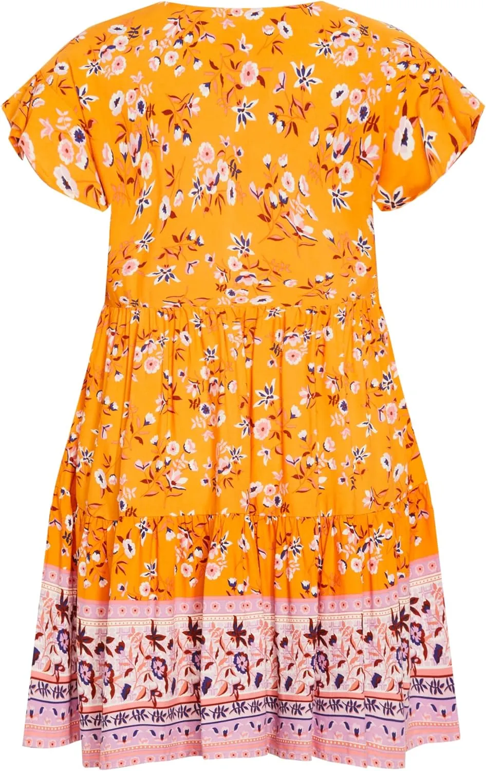 Women's Plus Size Dress Unwind Tiers