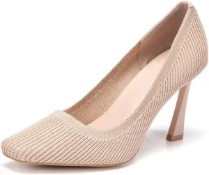 Women's Pumps Pointed Toe Kitten Heel Slip On Dressy Casual Shoes