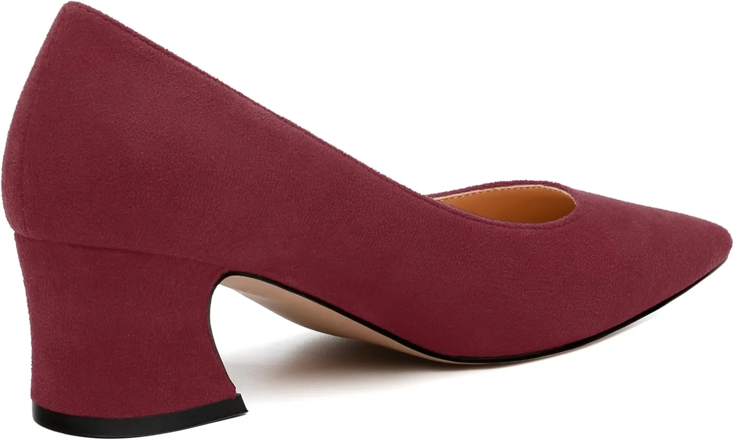 Women's Pumps, Pointed Toe Low Heel Shoes, Fashion Womens Dress Pumps for Daily Party Work