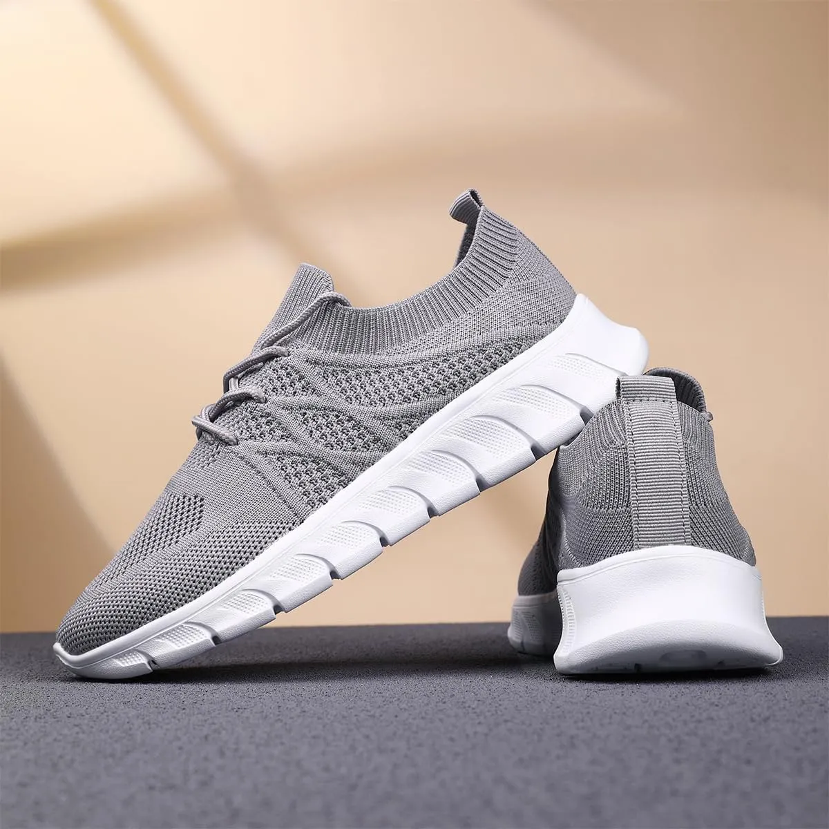 Womens Running Shoes Walking Tennis Sneakers Casual Slip on Breathable Lightweight Comfortable Fashion Athletic Sports Gym Trainers