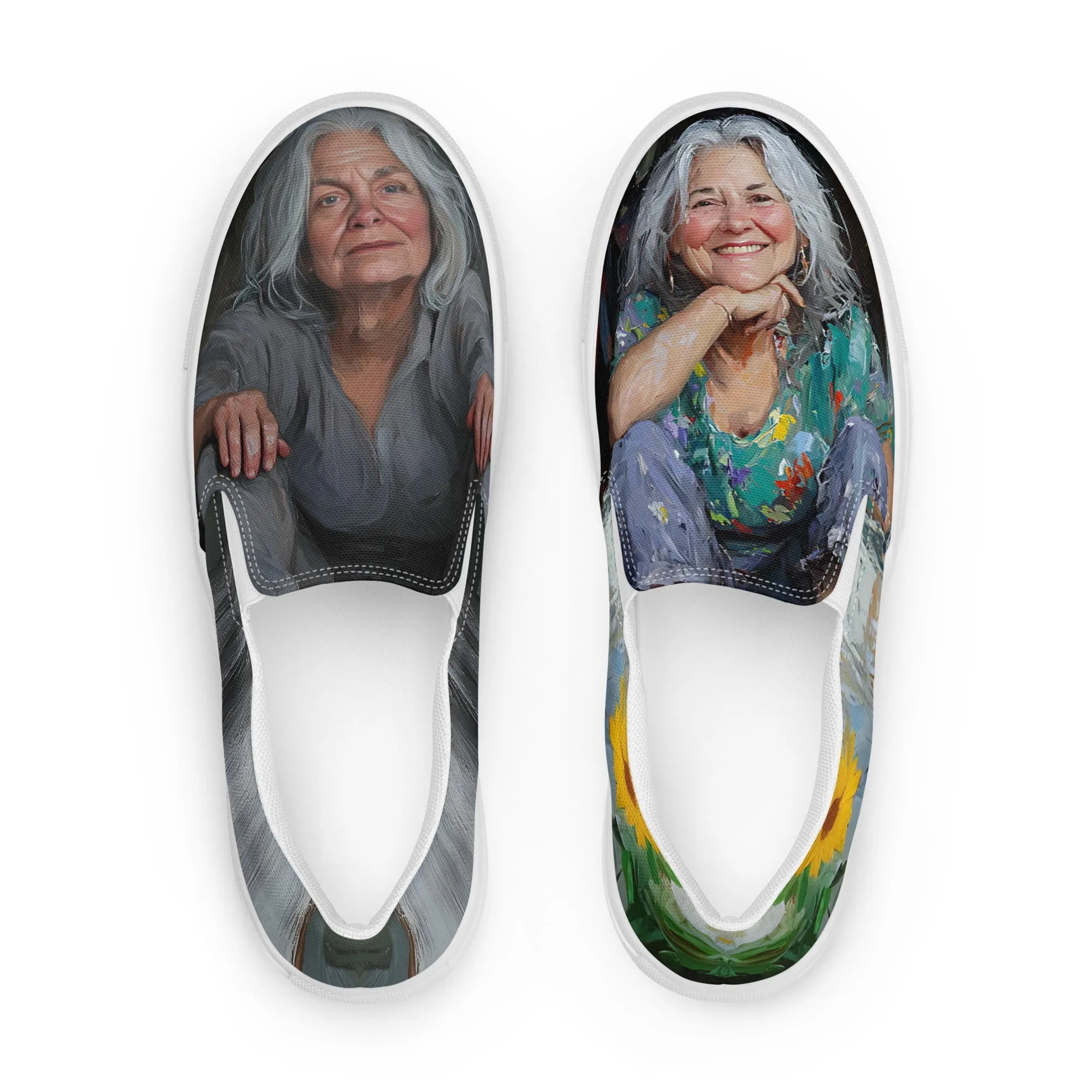 Women’s slip-on canvas shoes