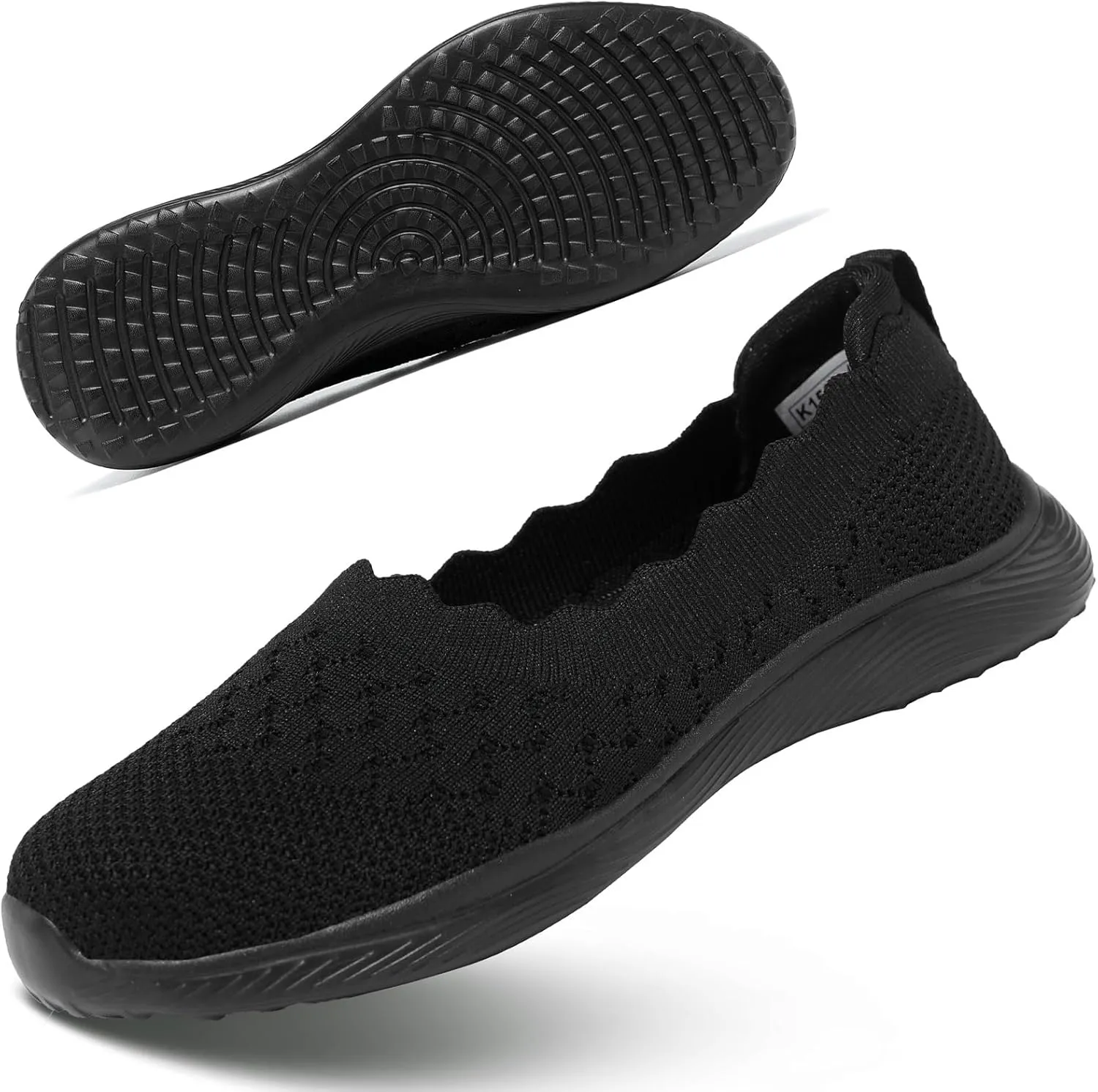 Womens Walking Shoes Slip on Loafer Sneakers Mesh Casual Ballet Flat Nurse Casual Dress Clothes Work Shoes