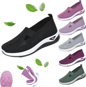Women's Woven Orthopedic Breathable Soft Shoes,Zapatos Ortopédicos para Mujer, Women's Woven Orthopedic Breathable Soft Sole Shoes