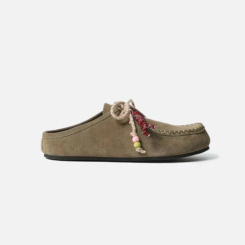 Woven Whisper Suede Slip-on Loafer