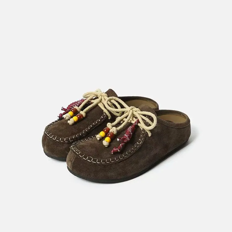 Woven Whisper Suede Slip-on Loafer
