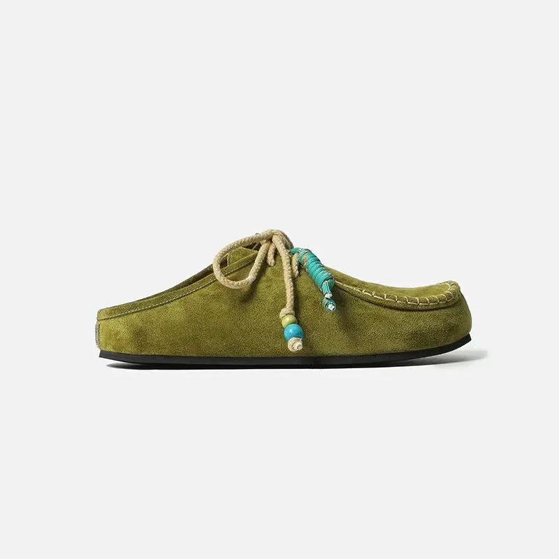 Woven Whisper Suede Slip-on Loafer