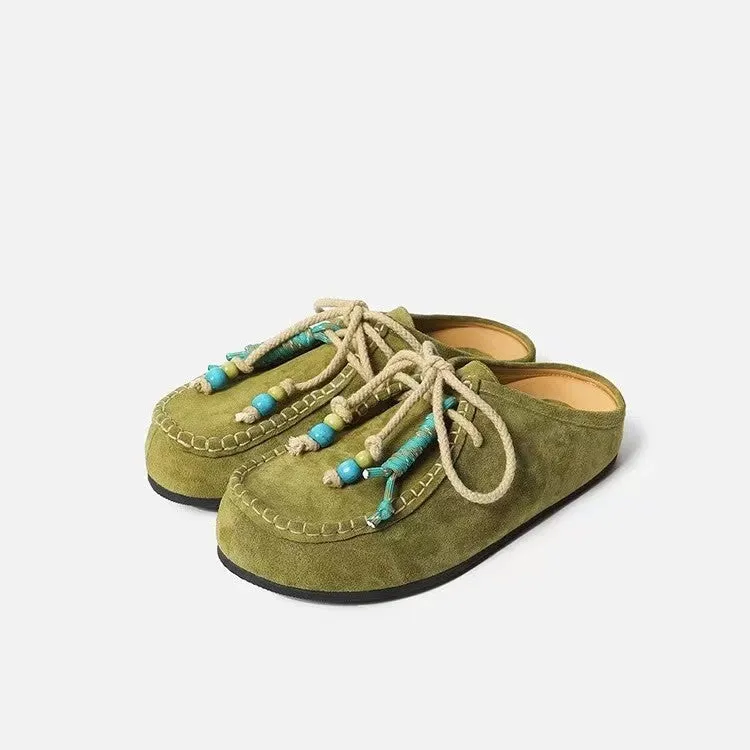 Woven Whisper Suede Slip-on Loafer