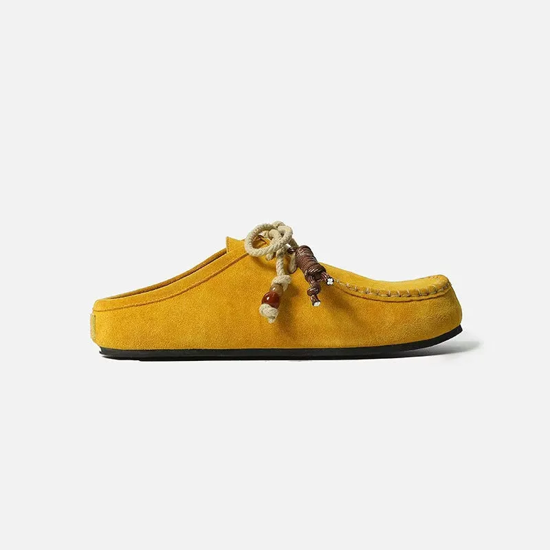 Woven Whisper Suede Slip-on Loafer