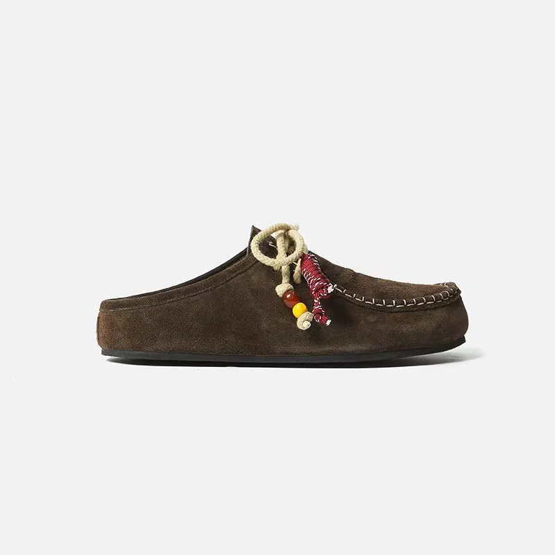Woven Whisper Suede Slip-on Loafer
