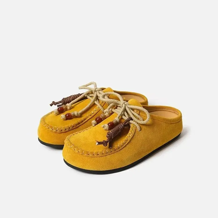 Woven Whisper Suede Slip-on Loafer