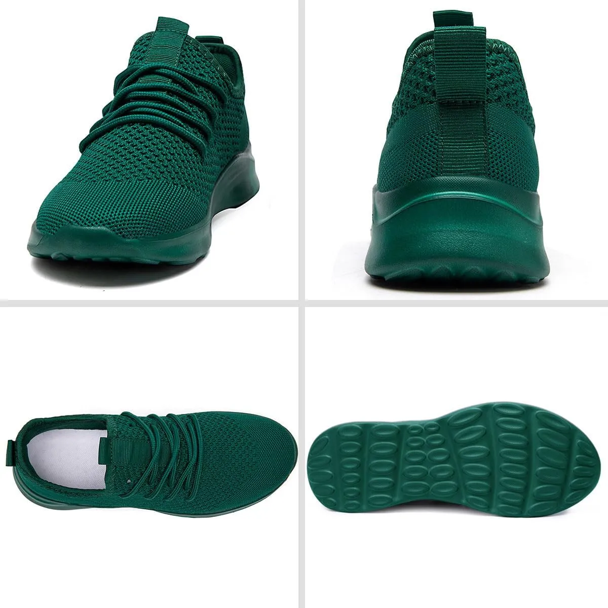 WYGRQBN Mens Walking Shoes Lightweight Breathable Slip On Running Shoes Gym Workout Tennis Fashion Sneakers