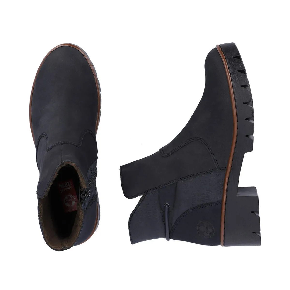 X5755 Slip On Boots