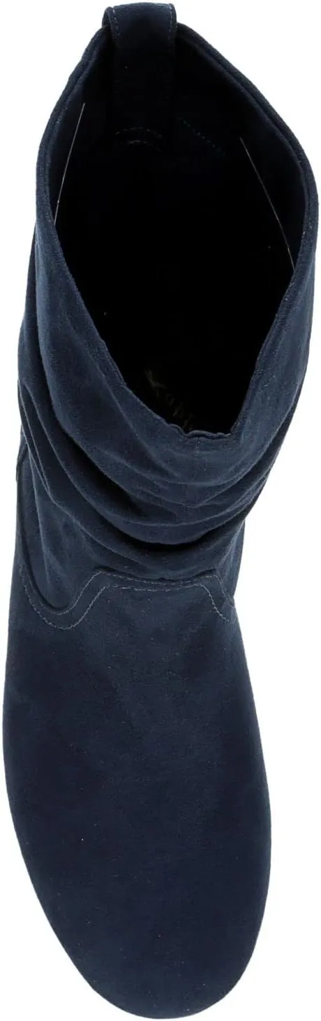 XAPPEAL Carney - Women's Slip On Casual Slouch Short Ankle Boot