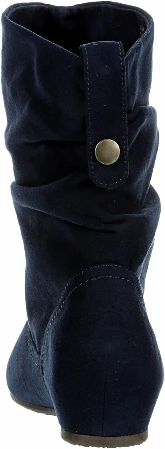 XAPPEAL Carney - Women's Slip On Casual Slouch Short Ankle Boot