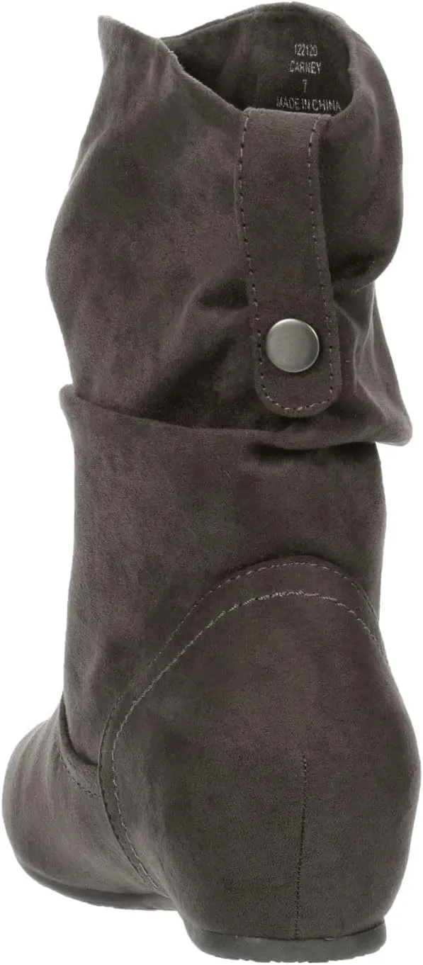 XAPPEAL Carney - Women's Slip On Casual Slouch Short Ankle Boot