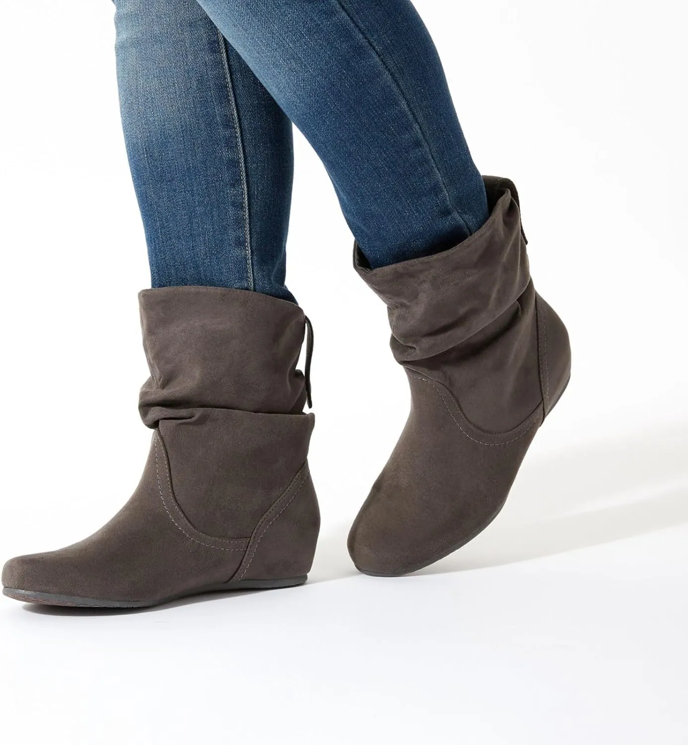 XAPPEAL Carney - Women's Slip On Casual Slouch Short Ankle Boot
